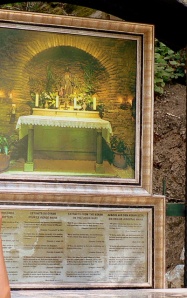 Imagen del interior de la casa de la Virgen